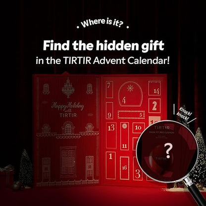 TIRTIR Advent Calendar – 16-Day Holiday Gift Set for Women | Limited Edition Skincare & Makeup Calendar | Christmas Beauty Gift for Her | Stocking Stuffers |  Exclusive