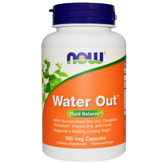 Now Foods (2 Pack) Water Out Fluid Balance 100 Veggie Caps