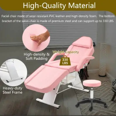 Metal Massage Salon Tattoo Chair
