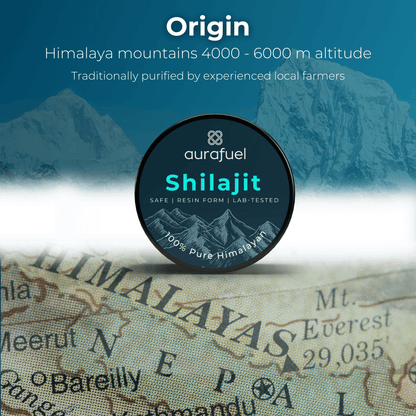 Pure Shilajit Resin from Himalaya - 100% authentic & purified