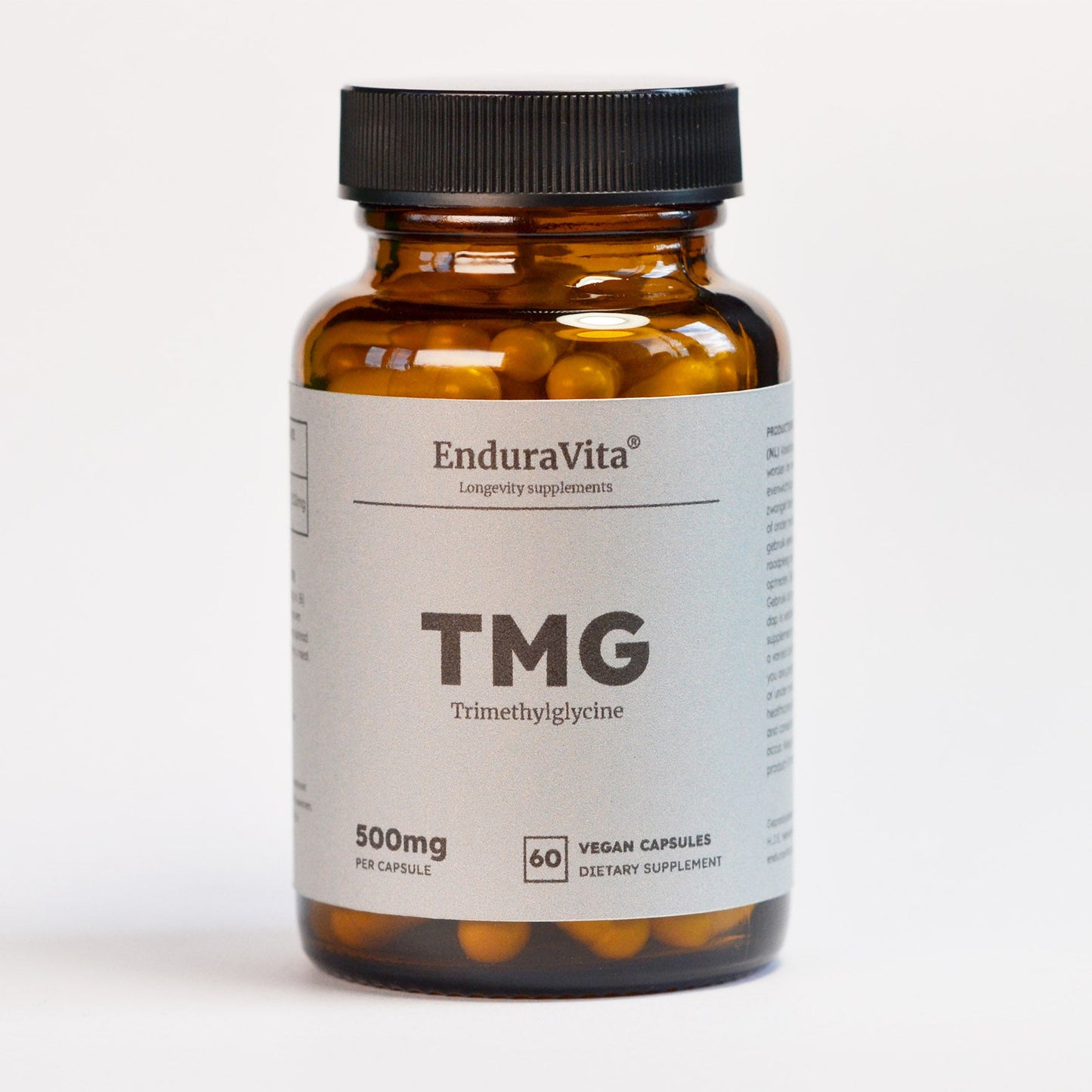 TMG capsules 500mg - 60 capsules