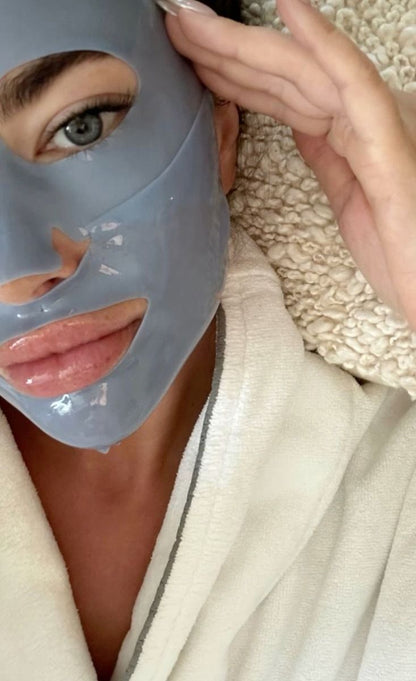 BIODANCE Hydro Cera-nol Real Deep Mask – Overnight Hydrogel Mask for Soothing, Hydration & Nourishing Skin – 34g x 4 Sheets