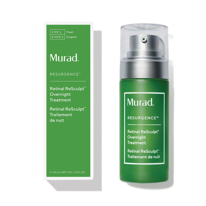 Murad Retinal ReSculpt Overnight Treatment - Advanced Anti-Aging Serum for Lines and Wrinkles – Encapsulated Vitamin A Skin Care for Smoothing Firming and Lifting Face and Neck 1.0 Fl Oz