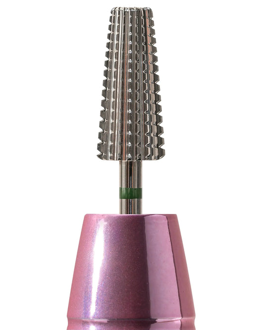 V Beauty Pure 5-in-1 Professional Nail Drill Bit (Coarse) – Multi-Function E-File Bit for Manicure, Pedicure, Acrylics, Gel Removal & 3D Nail Art – For Nail Technicians & At-Home Use